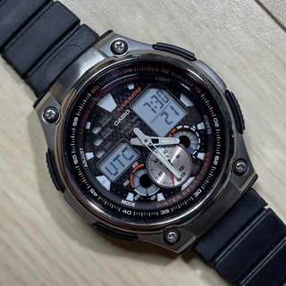 カシオ(CASIO)のCASIO ILLUMINATOR analog-digital 腕時計(腕時計(アナログ))