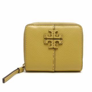 トリーバーチ(Tory Burch)のトリーバーチ マックグロー バイフォールド ウォレット コンパクト財布 イエロー(財布)