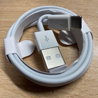 アンドロイド(ANDROID)のUSB A タイプ C 充電、転送ケーブル1m(バッテリー/充電器)