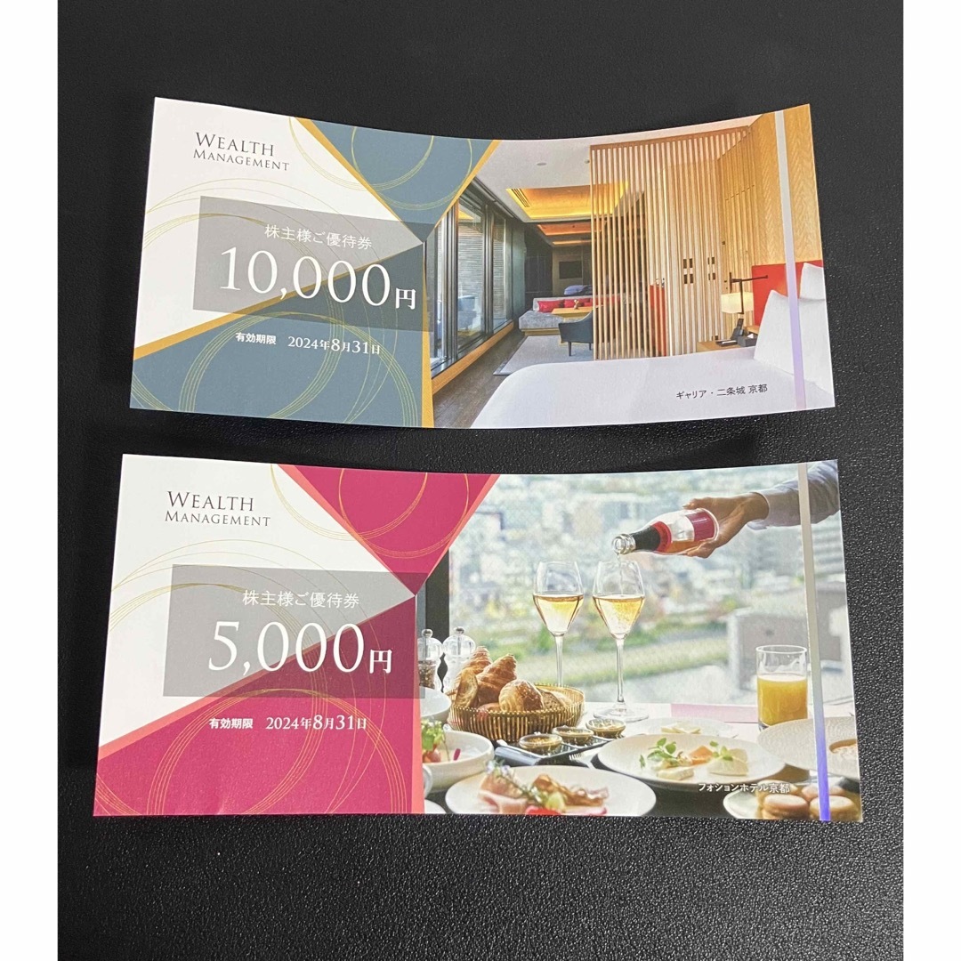 ウェルスマネジメント 株主優待券 15000円分の通販 by RU♡shop|ラクマ