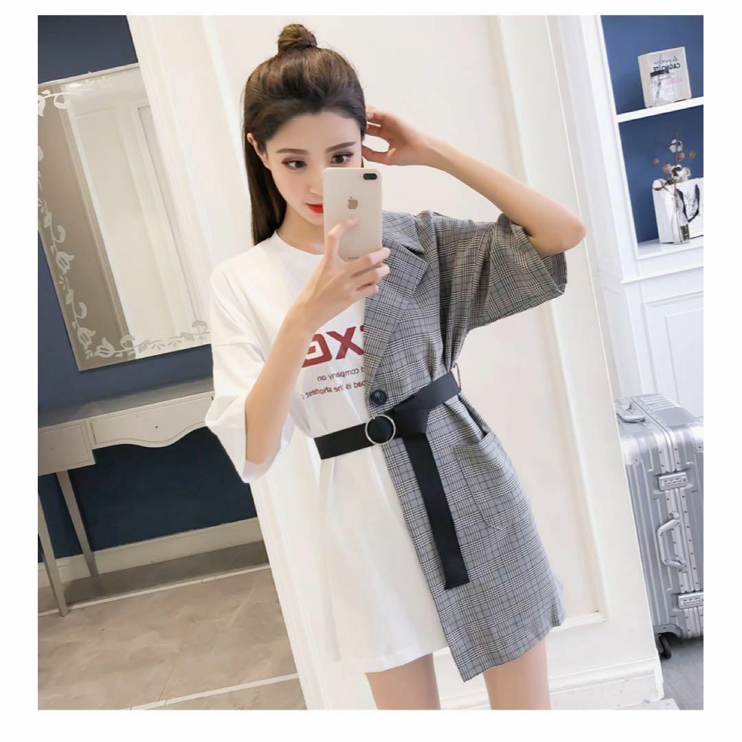 新品、未使用【emmi atelier】Tシャツワンピース