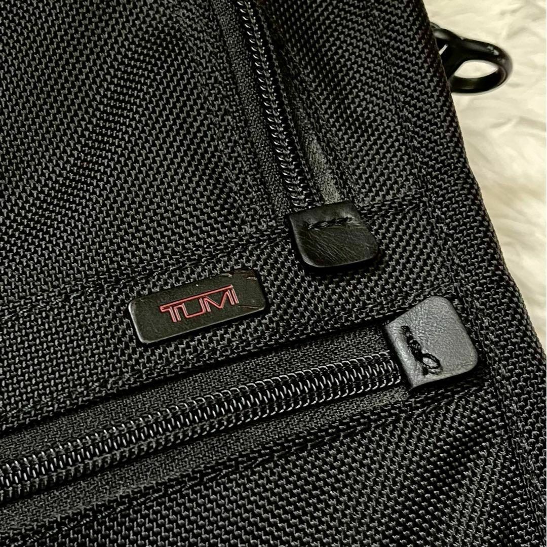 TUMI(トゥミ)のTUMI スリムデラックス ポートフォリオ 2way ナイロン ブラック メンズのバッグ(ビジネスバッグ)の商品写真