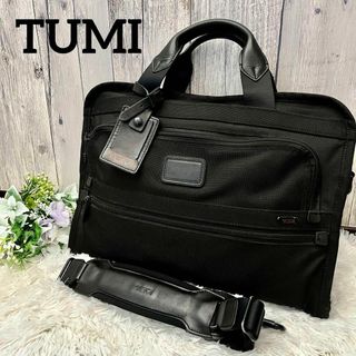 トゥミ(TUMI)のTUMI スリムデラックス ポートフォリオ 2way ナイロン ブラック(ビジネスバッグ)