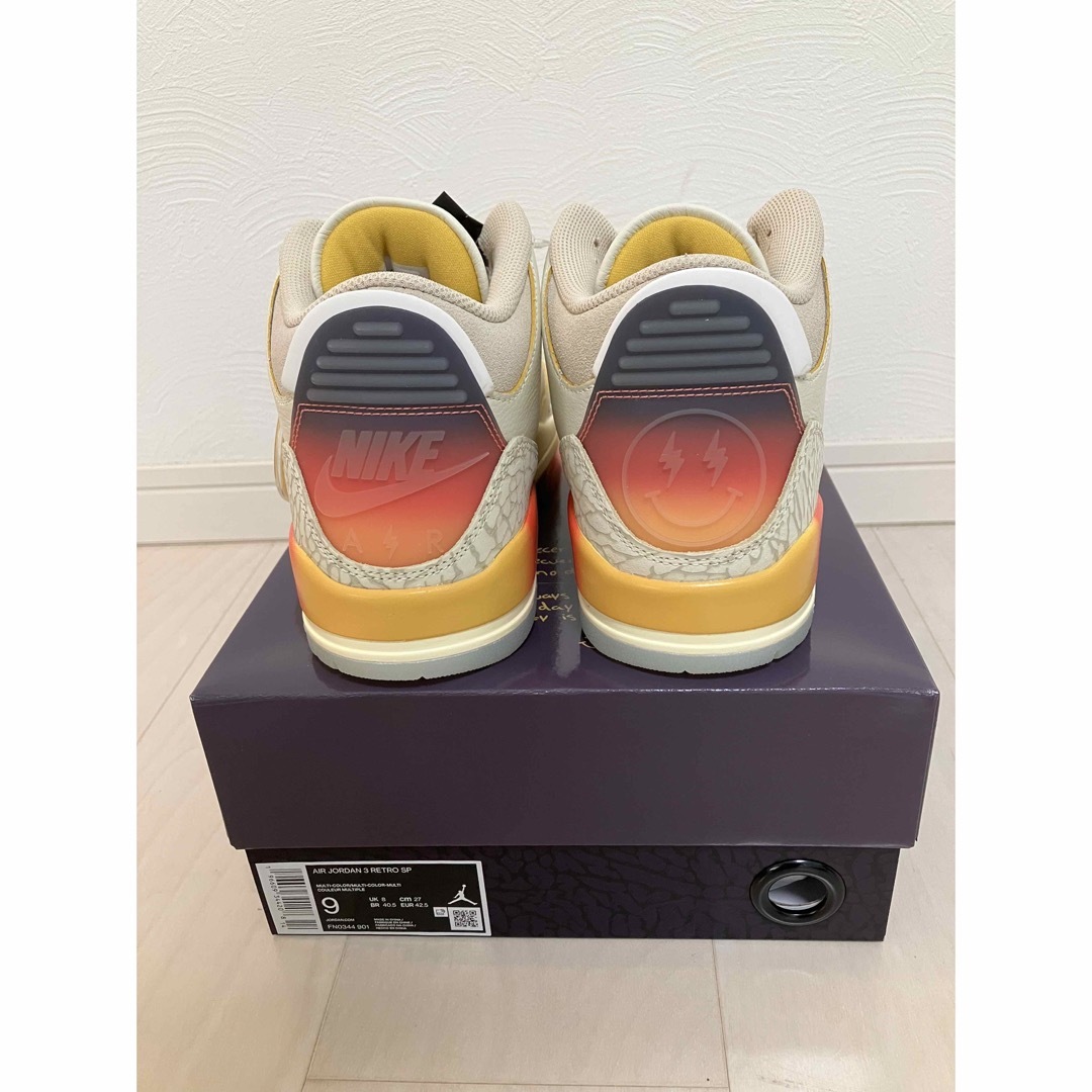 NIKE(ナイキ)のJ Balvin Nike Air Jordan 3 Retro Sunset メンズの靴/シューズ(スニーカー)の商品写真