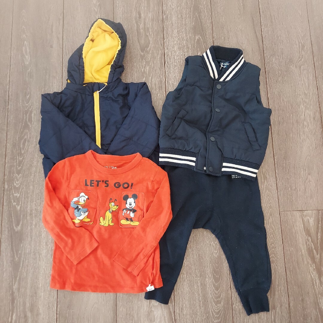 H&M(エイチアンドエム)の90サイズ まとめ売り キッズ/ベビー/マタニティのキッズ服男の子用(90cm~)(ジャケット/上着)の商品写真