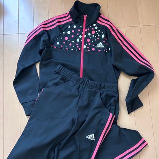 アディダス(adidas)のadidas 女子 ジャージ上下 150センチ(その他)