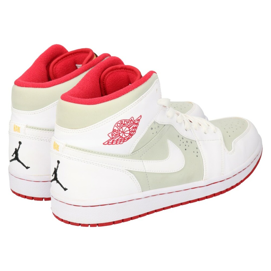 NIKE ナイキ AIR JORDAN RETRO HARE 374454-011 エアジョーダン レトロ ハイカットスニーカー  US9.5/27.5cm ホワイト スニーカー