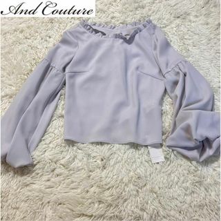 アンドクチュール(And Couture)の【タグ付き未使用】and couture ブラウス(シャツ/ブラウス(長袖/七分))