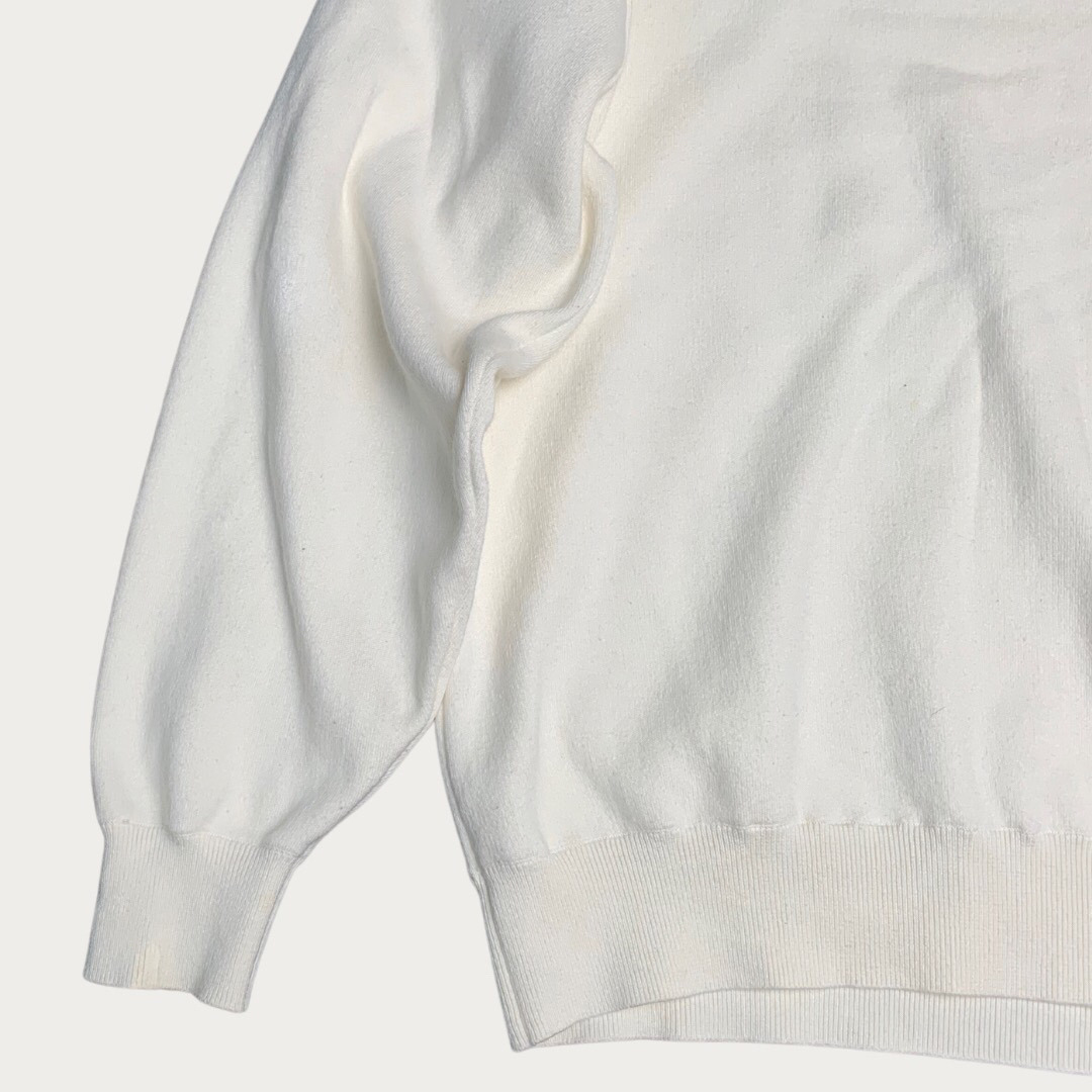 CABaN コットンカシミヤ クルーネックプルオーバー M 定価42,900円
