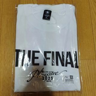 B'z　Pleasure2023 STARS　ツアーファイナルTシャツ　白　XL(ミュージシャン)