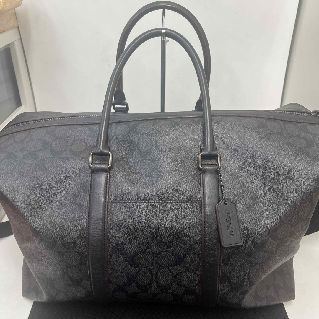 コーチ COACH  シグネチャー ボストンバッグ F23207 グレー