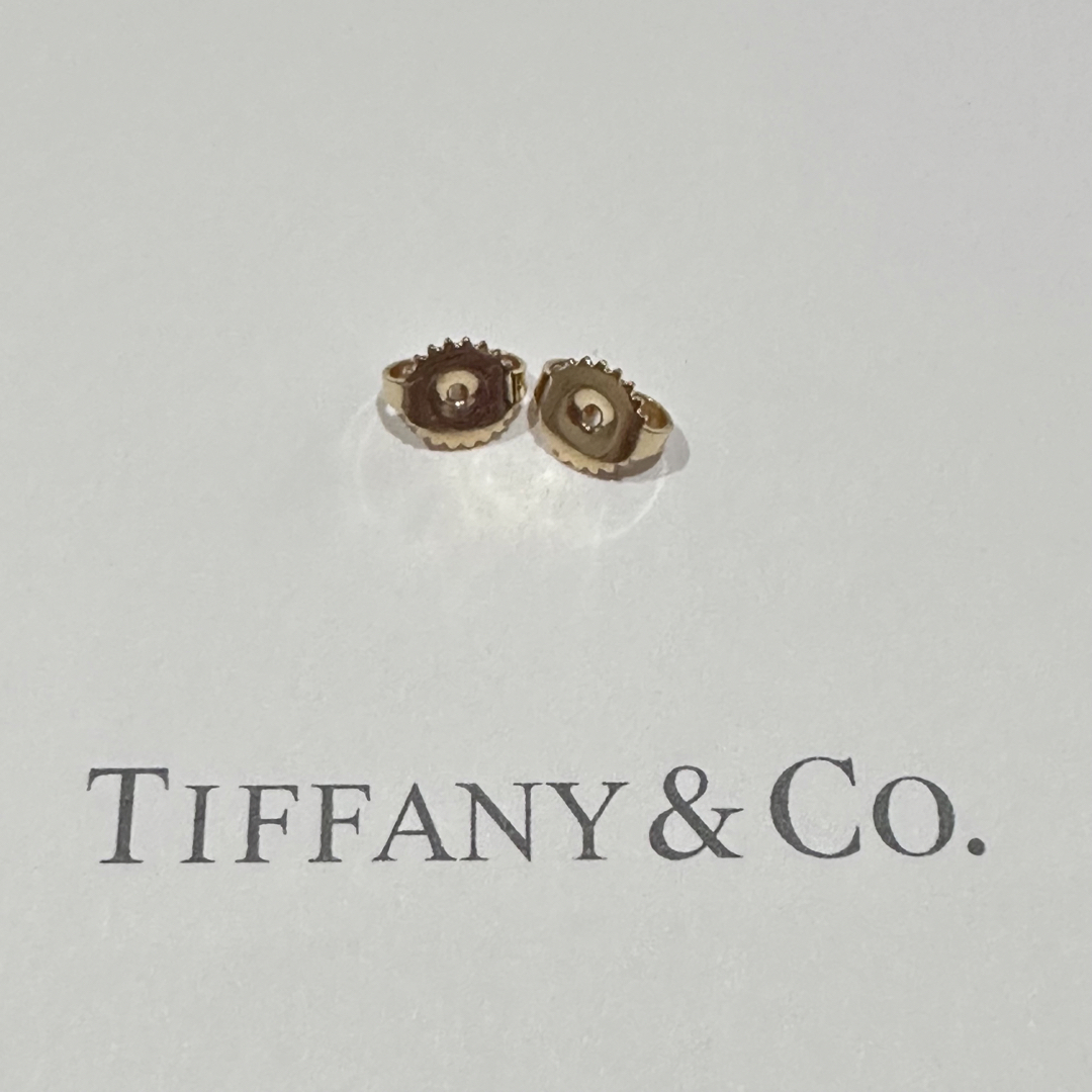 Tiffany&co.ピアスK18YGキャッチ2個セット 5