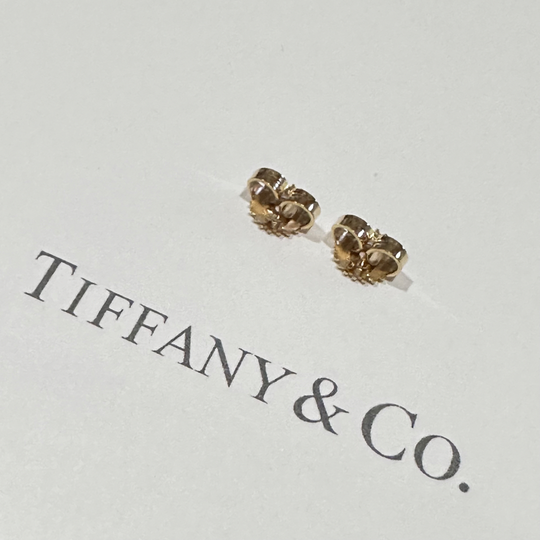 Tiffany&co.ピアスK18YGキャッチ2個セット