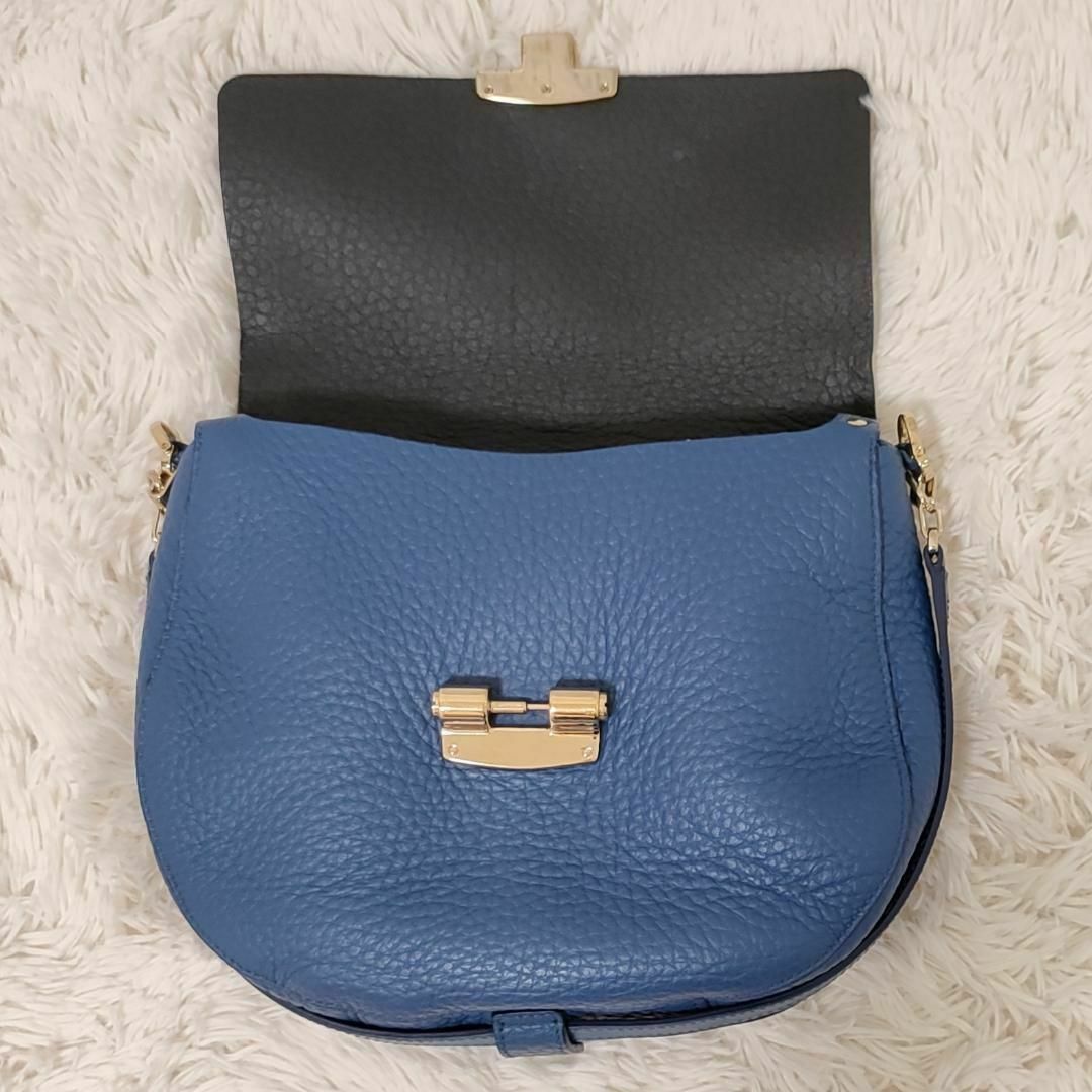 【美品】FURLA　フルラ　クラブミニ　ショルダーバッグ　2way 6