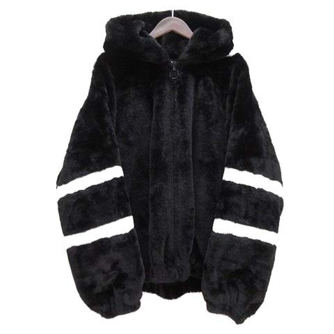 2021特集 Lutique フェイクファー フーディー フルジップ パーカー アウター 2021特集 Lutique フェイクファー フーディー フルジップ パーカー アウター