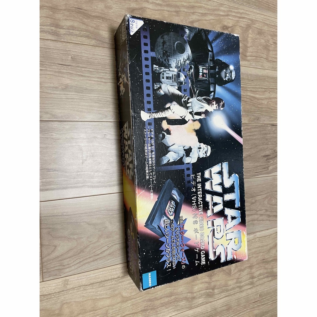 未使用品】スターウォーズ ビデオ(VHS)付き ボードゲーム