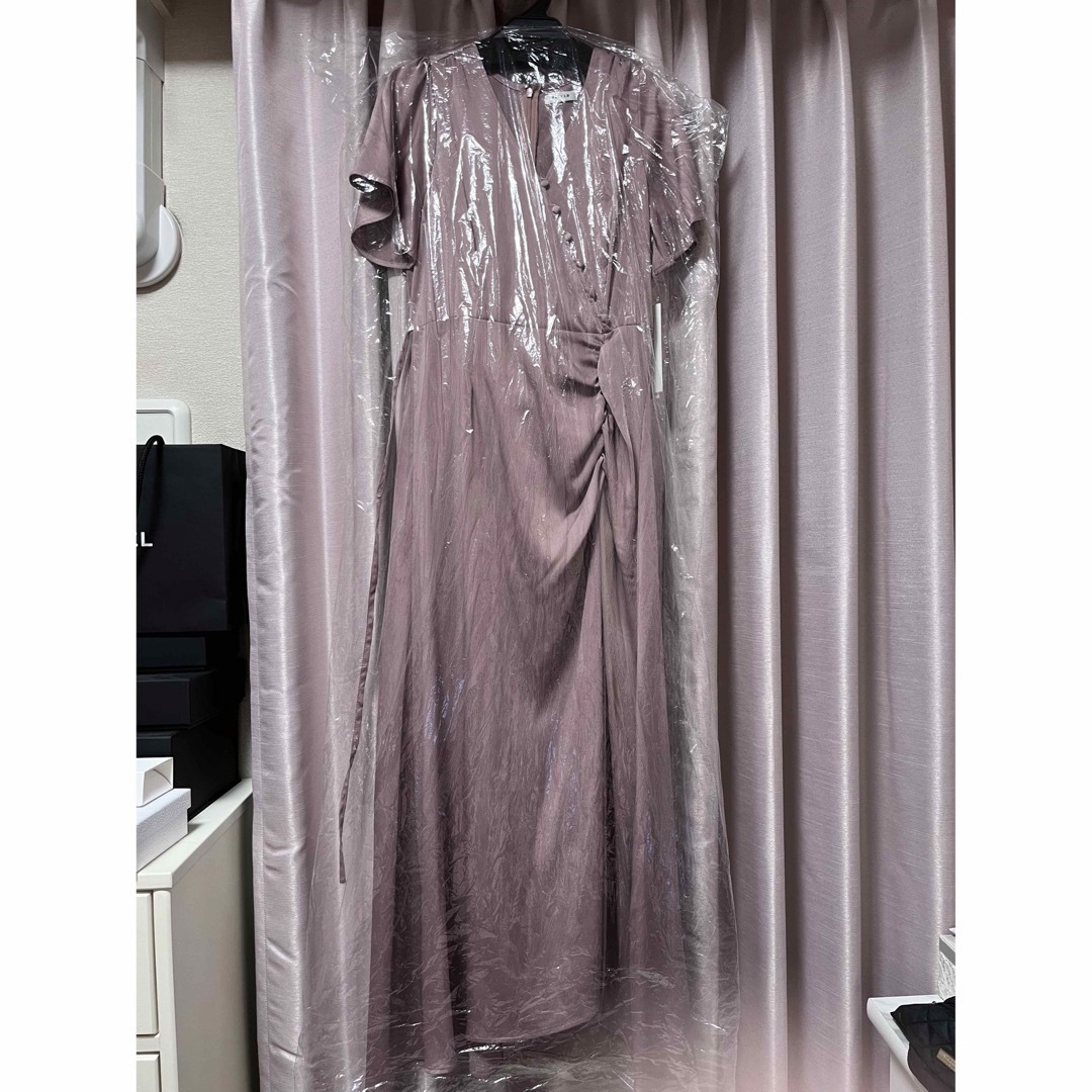FRAY I.D - 新品♡FRAY I.D /フローサテンナローギャザー FRAY I.D - 新品♡FRAY I.D /フローサテンナローギャザー