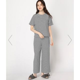 プチバトー(PETIT BATEAU)のワイドパンツ半袖パジャマ(パジャマ)