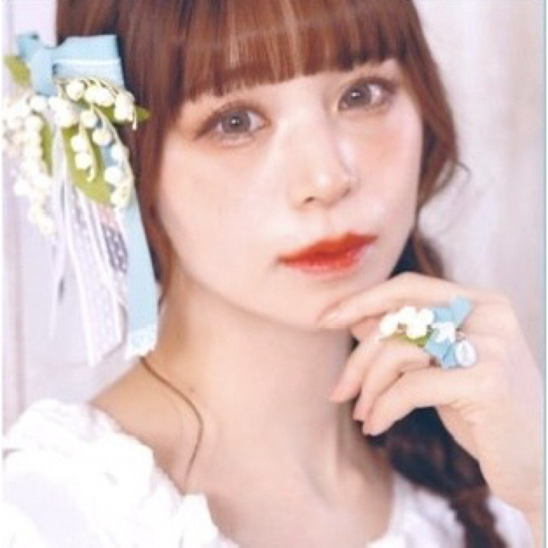 Innocent World - 深澤翠コラボ Henriette 鈴蘭リボンコサージュ Innocent World - 深澤翠コラボ Henriette 鈴蘭リボンコサージュ