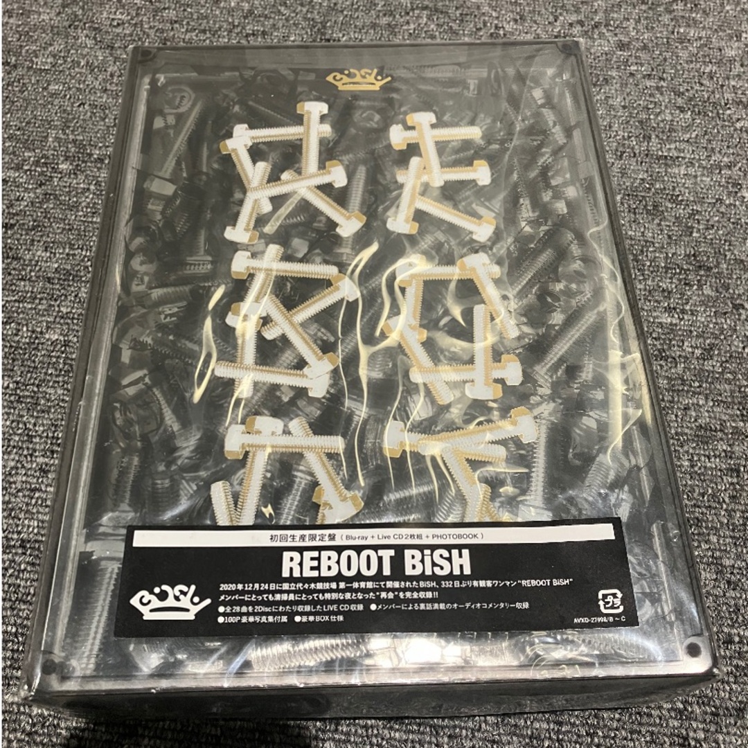 REBOOT　BiSH（初回生産限定盤） Blu-ray+CD2枚組エンタメ/ホビー