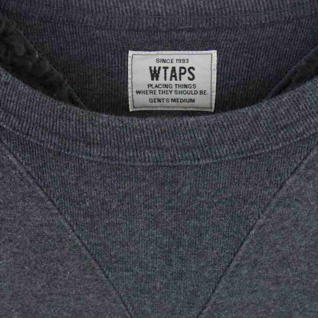 WTAPS ダブルタップス スウェット 15AW 152ATDT-CSM13 HELLWEEK CREWNECK ヘルウィーク クルーネック  スウェット グレー系 M【中古】