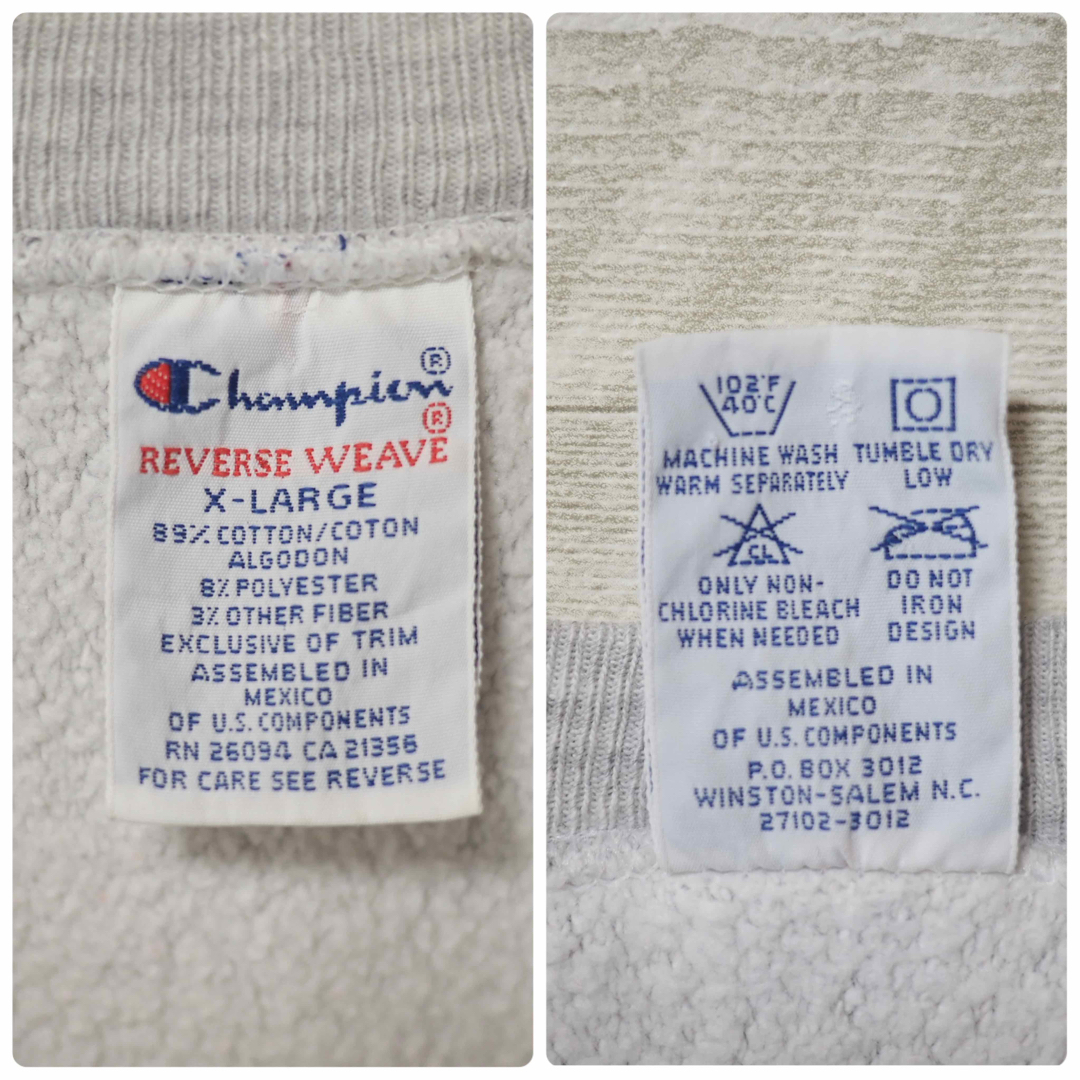 Champion RW 90’s M.I.T. カレッジスウェット-Gr/XL