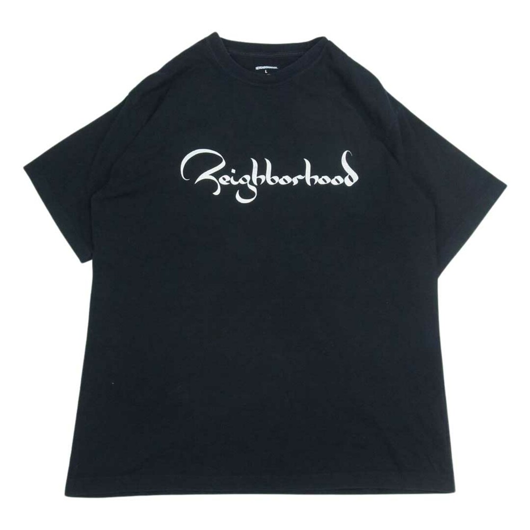 NEIGHBORHOOD ネイバーフッド 21SS 211PCNH-ST12 ZILD C-TEE ジルド ロゴ 半袖 Tシャツ ブラック系 L