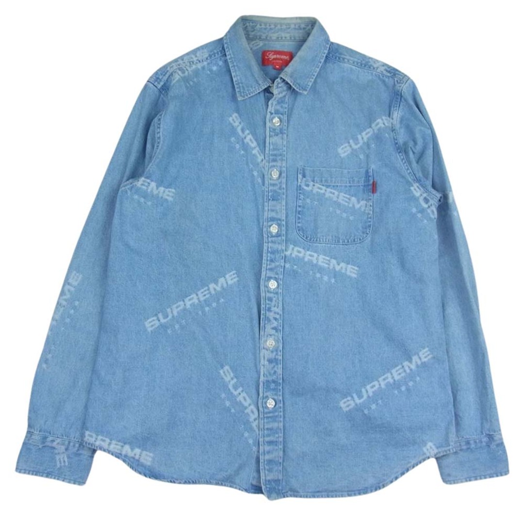 Supreme denim shirt M シュプリーム  デニムシャツ