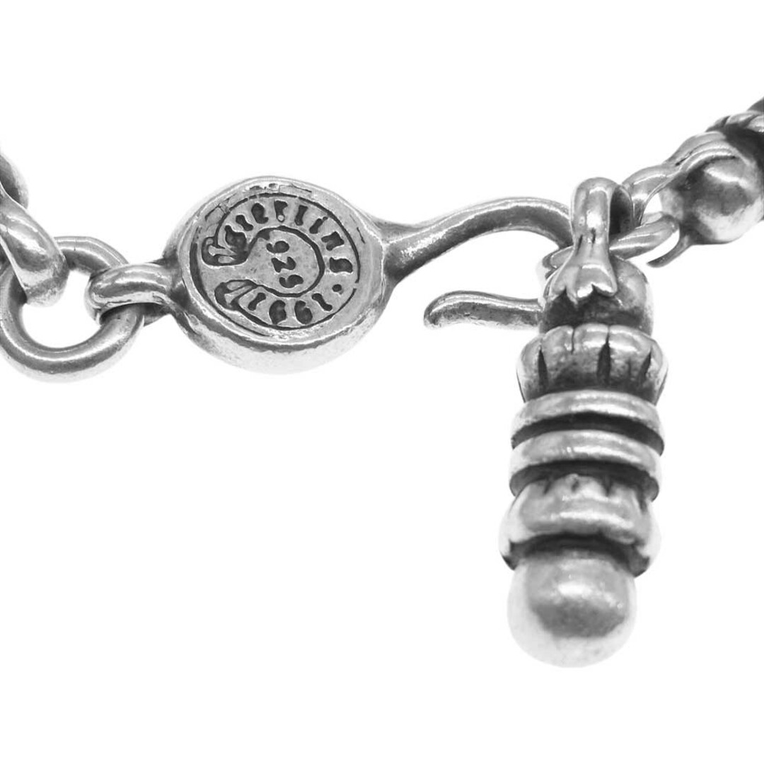 CHROME HEARTS クロムハーツ（原本無） ブレスレット BARREL バレルリンク ブレスレット 7リンク シルバー系