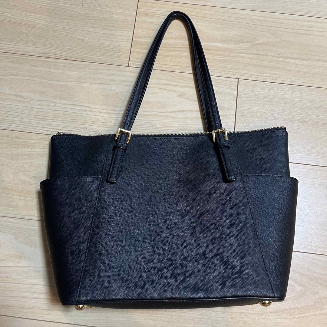 極美品✨マイケルコース トートバッグ 本革 タッセルチャーム ブラック