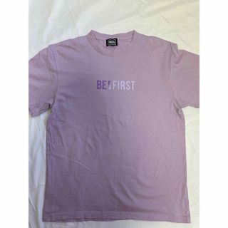 ビーファースト(BE:FIRST)のBE：FIRST ロゴ　カラーT Tシャツ　パープル(ミュージシャン)