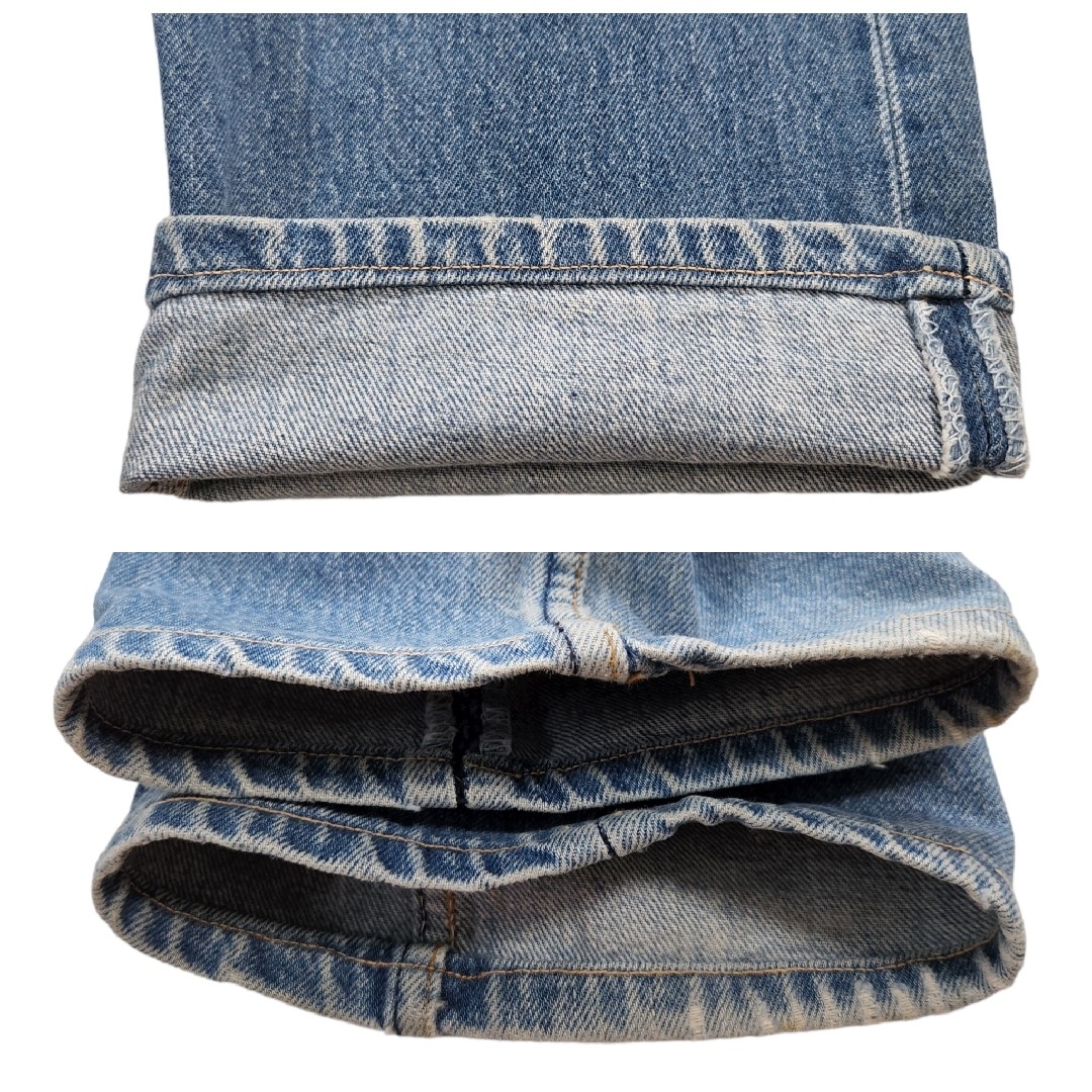 希少 85年製 USA製 Levi's501 ストレートデニムパンツ ハチマル
