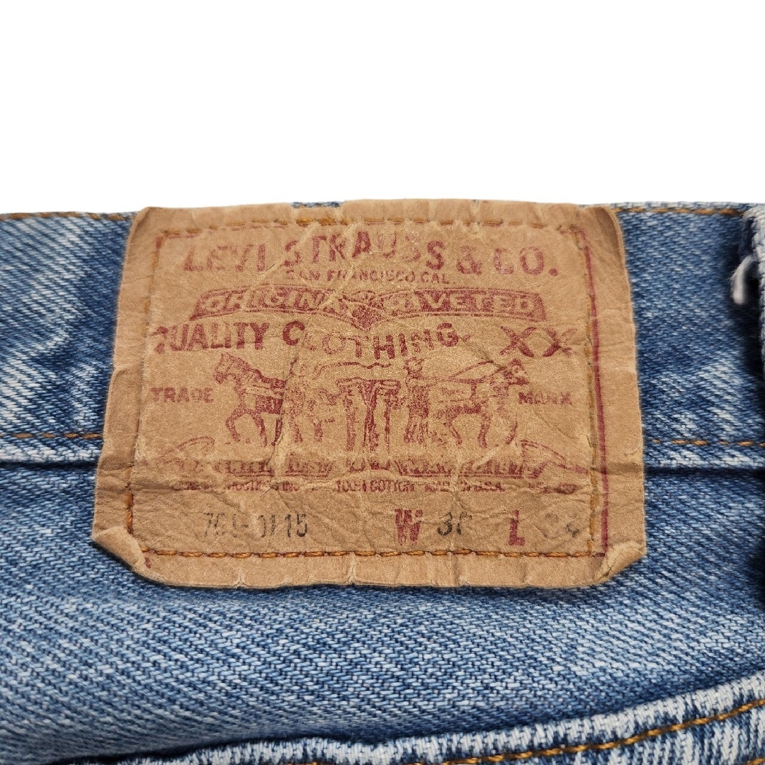 希少 85年製 USA製 Levi's501 ストレートデニムパンツ ハチマル