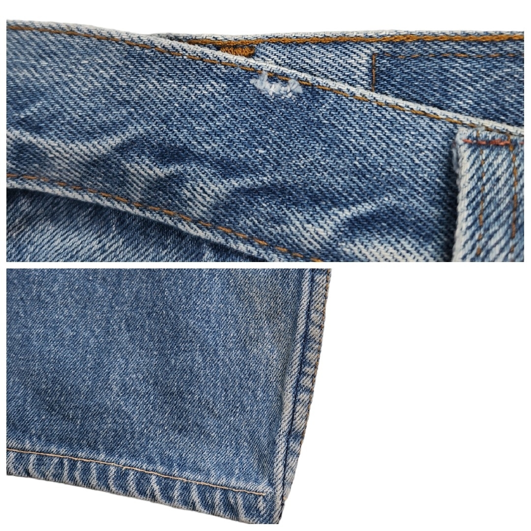 希少 85年製 USA製 Levi's501 ストレートデニムパンツ ハチマル