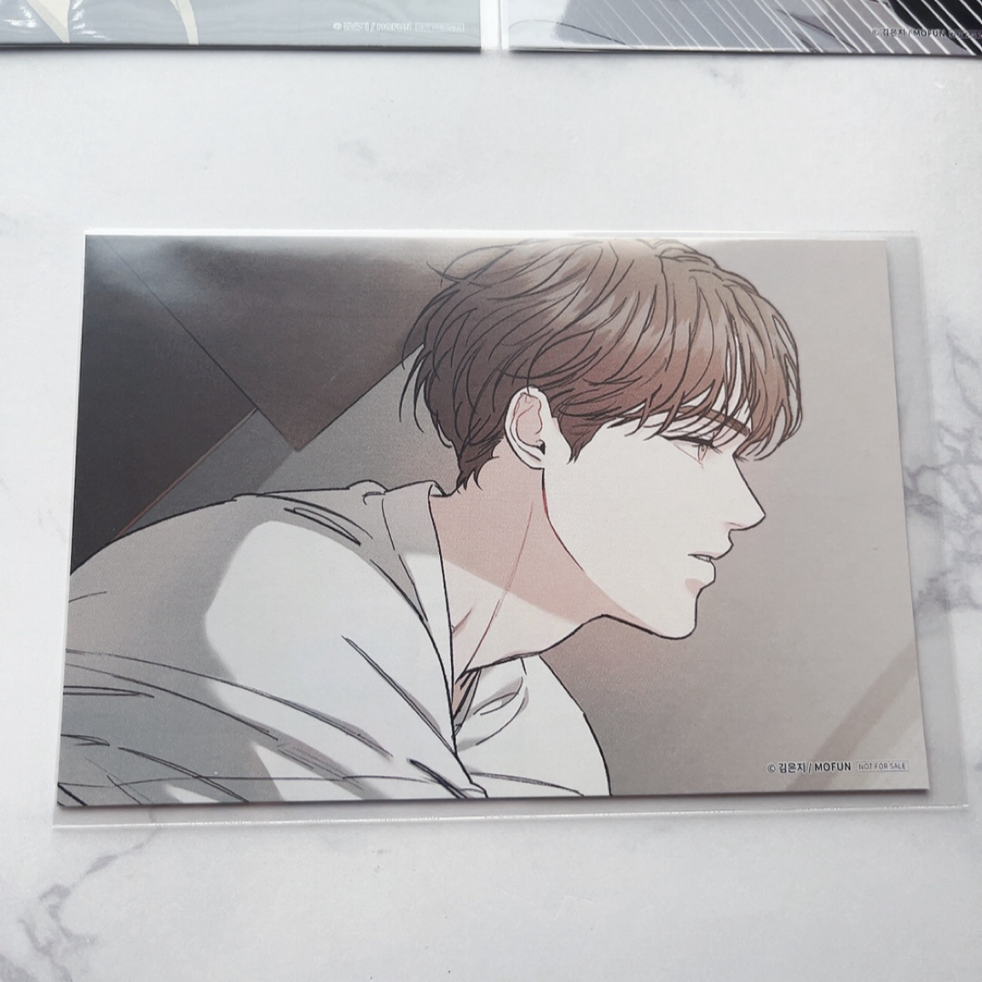 韓国漫画 リミテッドラン コラボカフェ 非売品 ポストカード 韓国BL ②
