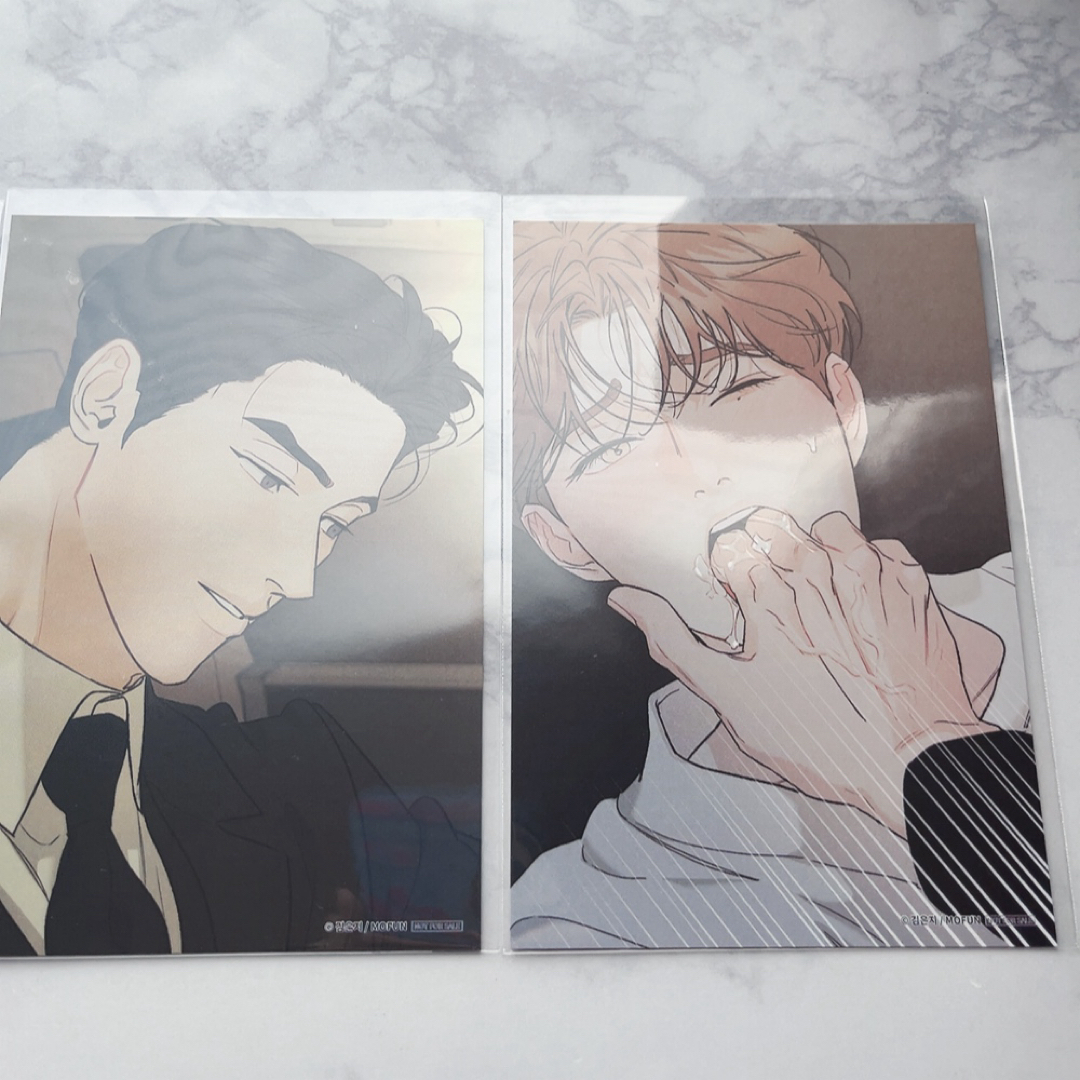 韓国漫画 リミテッドラン コラボカフェ 非売品 ポストカード 韓国BL ②