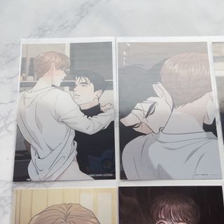 韓国漫画コラボカフェ リミテッドラン グッズセット 韓国BL レジン