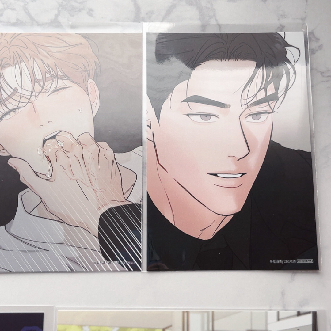 韓国漫画 コラボカフェ リミテッドラン Limited Run ポストカード ③の