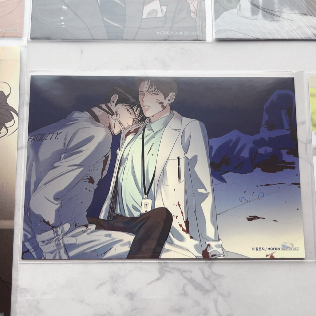 韓国漫画 コラボカフェ リミテッドラン Limited Run ポストカード ③の