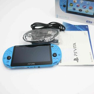 ソニー(SONY)の超美品 PCH-2000 PS VITA アクアブルー (携帯用ゲーム機本体)