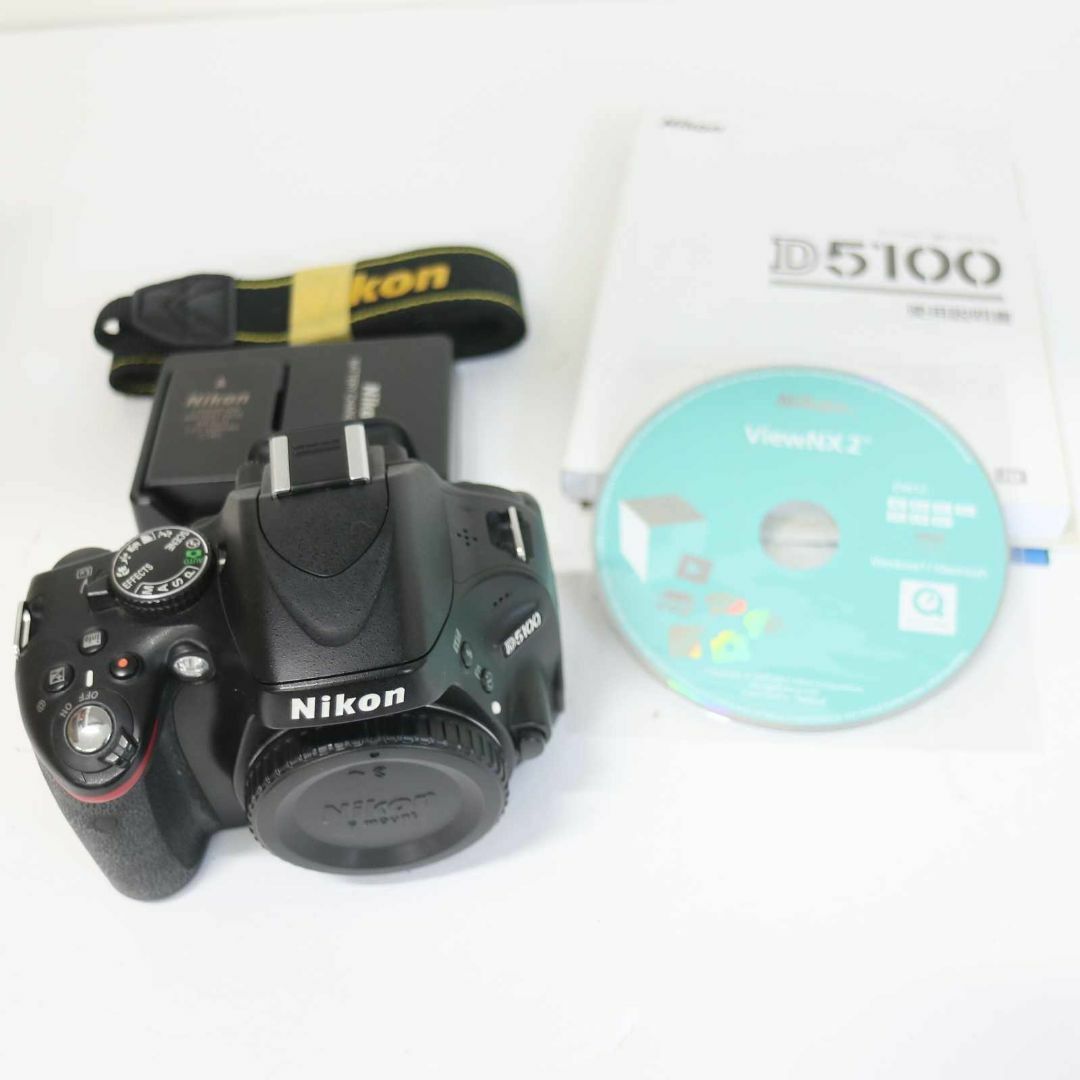 Nikon 超美品 Nikon D5100 ブラック ボディの通販 by エコスタ｜ニコンならラクマ