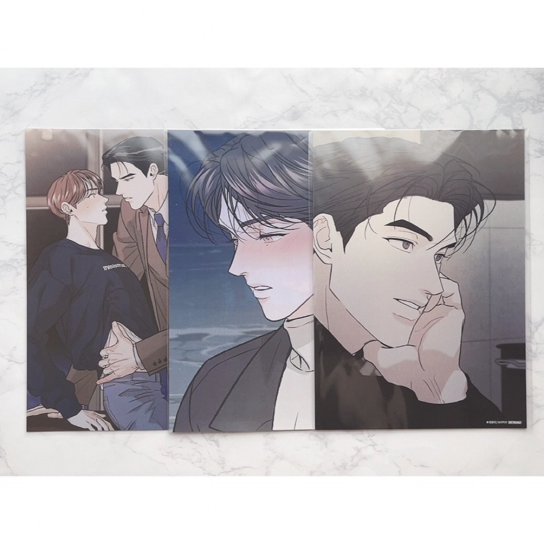 韓国漫画 コラボカフェ リミテッドラン ポスター 非売品 全種セット 韓国BL | フリマアプリ ラクマ