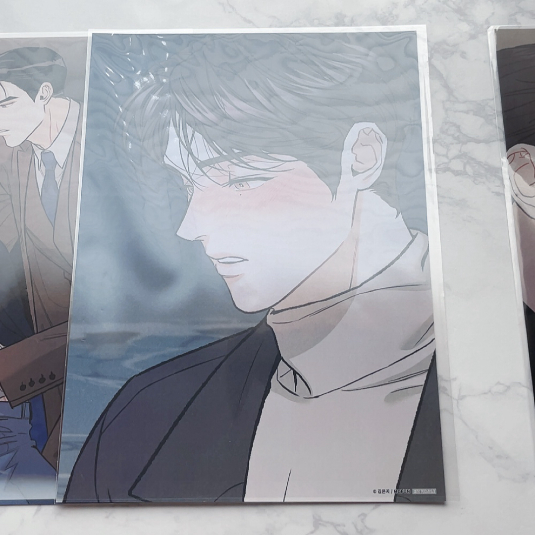 韓国漫画 コラボカフェ リミテッドラン ポスター 非売品 全種セット 韓国BL