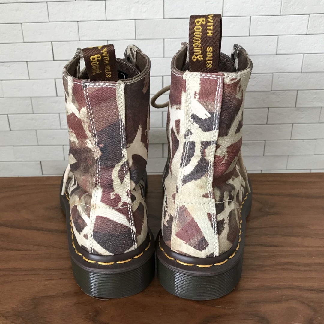 Dr.Martens - 【美品】ドクターマーチン 人気 ユニオンジャック柄 8