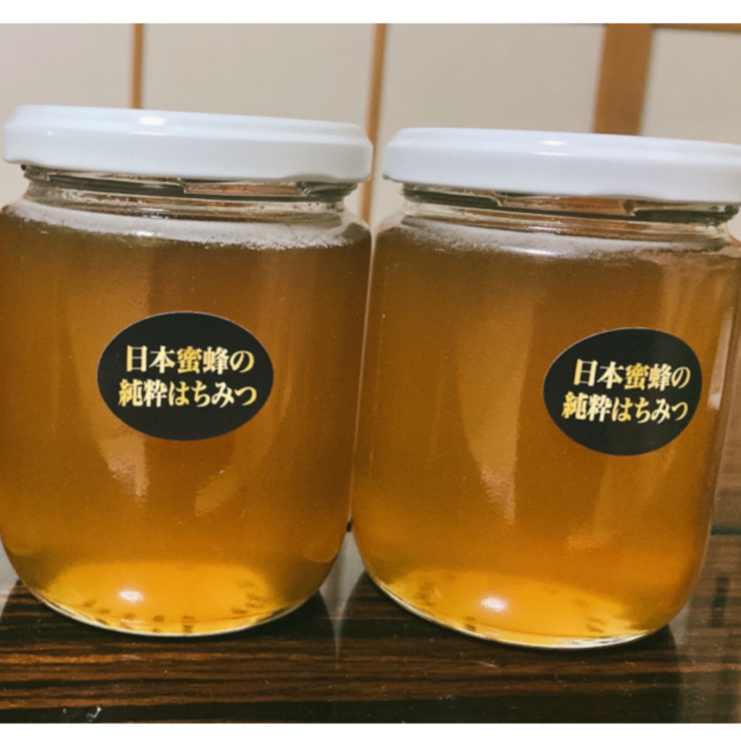 360g×2 蜂蜜　和蜂　ハチミツ　日本ミツバチ　奈良県　和蜜