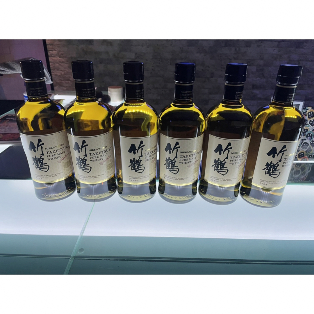 食品/飲料/酒竹鶴ピュアモルト 11本 700ml - ウイスキー