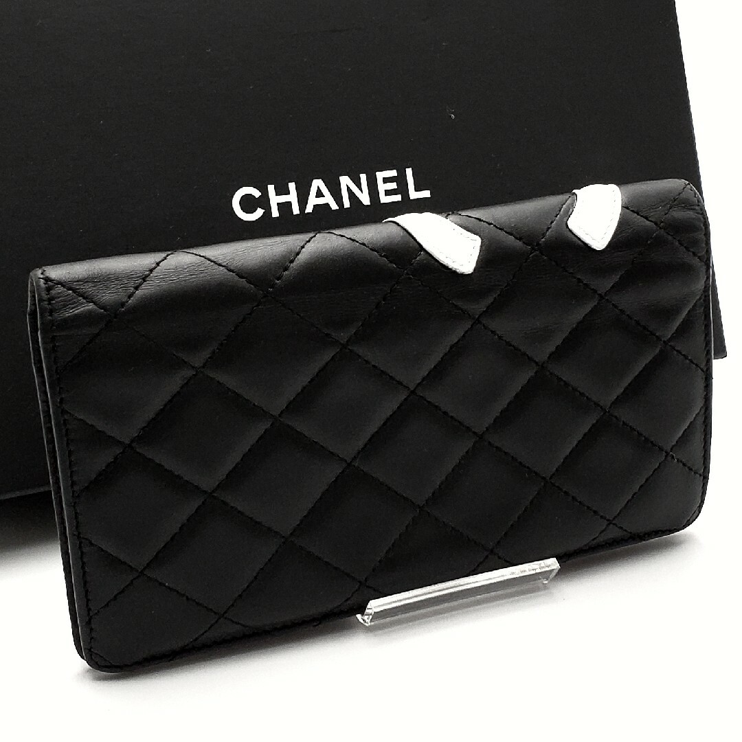 CHANEL - ‼️即売れ御免‼️CHANEL マトラッセ カンボンライン 長財布