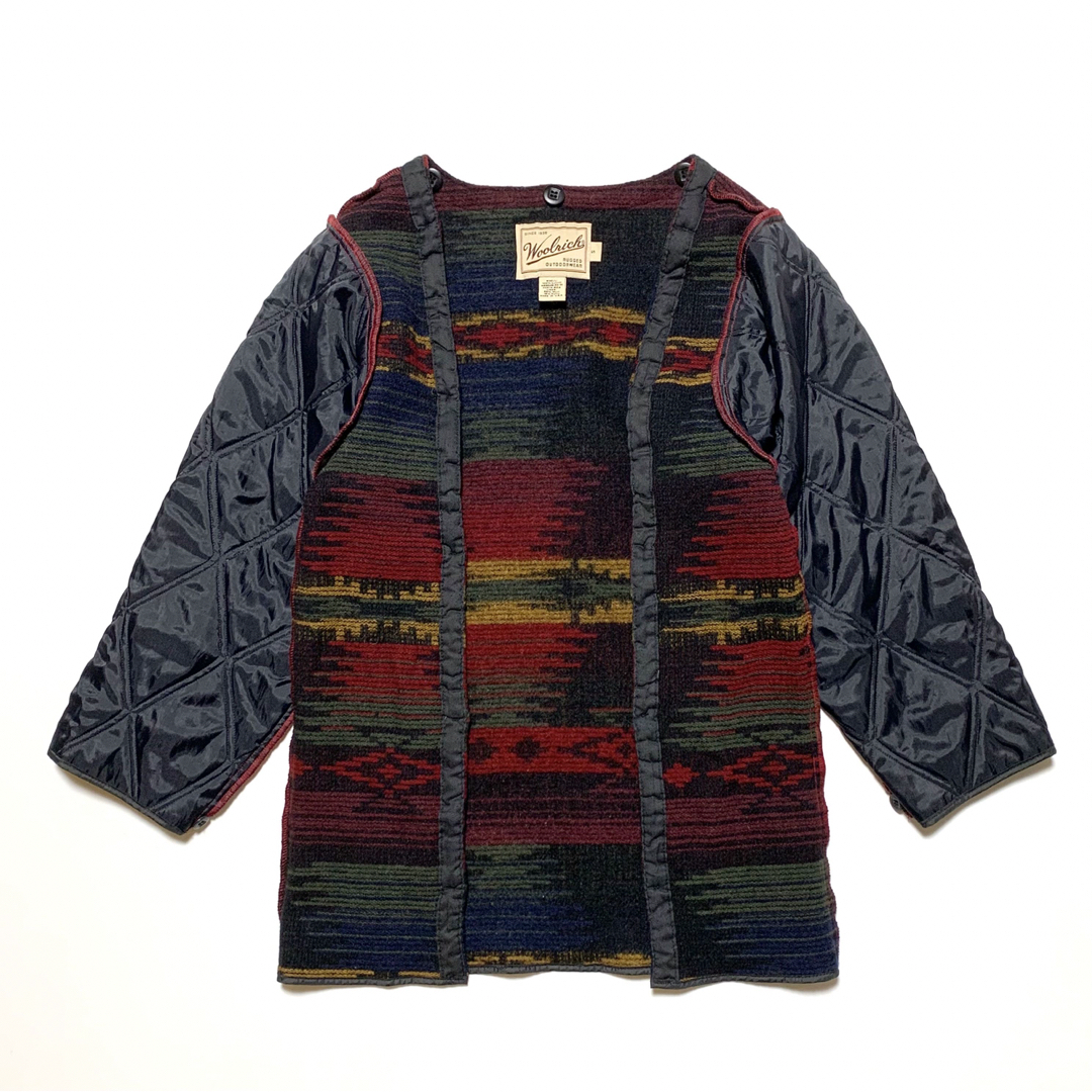 WOOLRICH(ウールリッチ)の☆ウールリッチ 90s ライナー付き カバーオール ジャケット USA製 古着 レディースのジャケット/アウター(ブルゾン)の商品写真