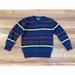 ポロラルフローレン(POLO RALPH LAUREN)の【ラルフローレン】男の子　ニット　セーター　ボーダー　ストライプ　男児　120(ニット)