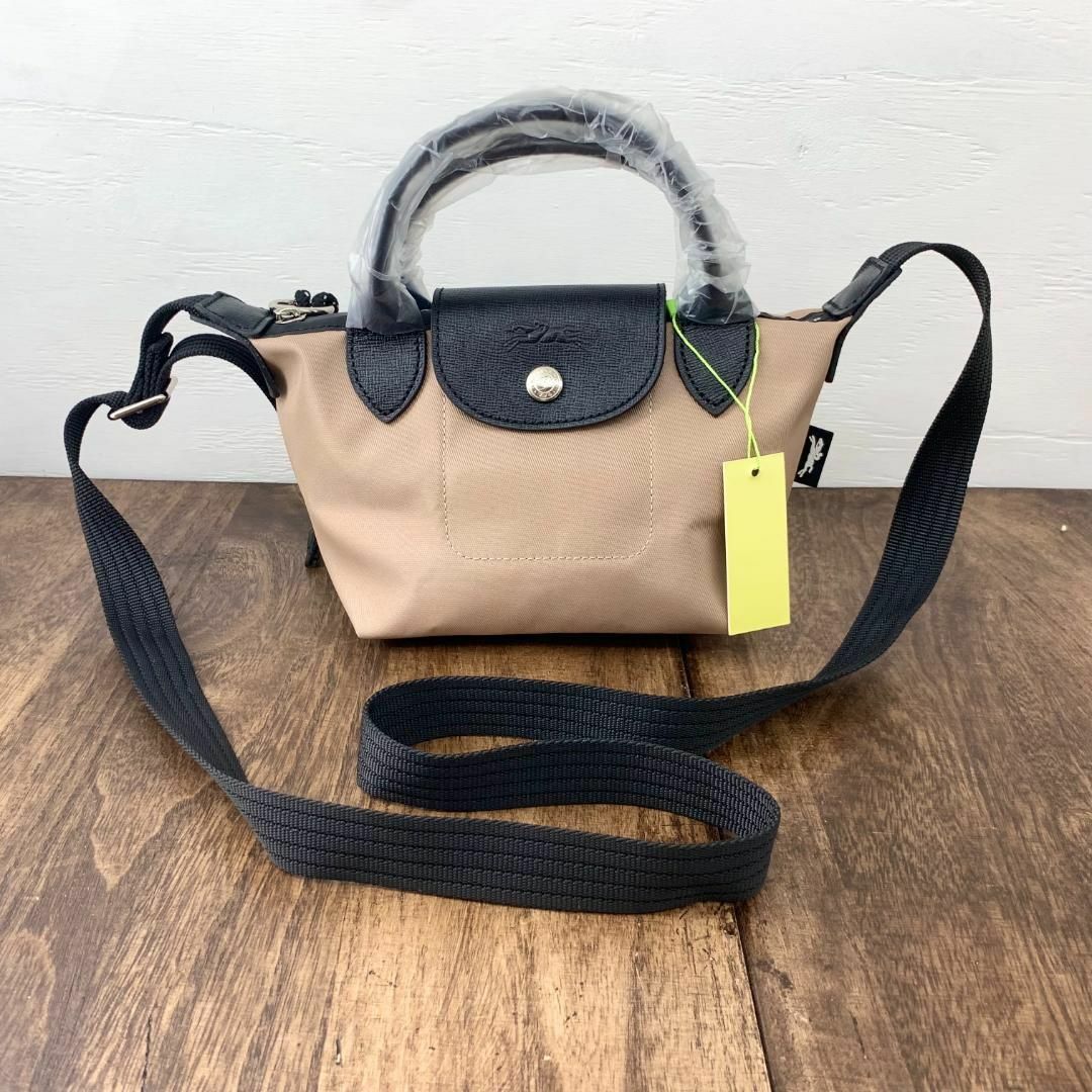 LONGCHAMP(ロンシャン)のロンシャン プリアージュ エナジー XS ホーソン ピンク トップハンドルバッグ レディースのバッグ(ハンドバッグ)の商品写真